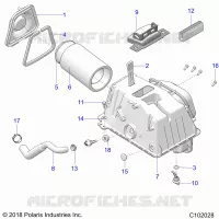 ENGINE, AIR INTAKE