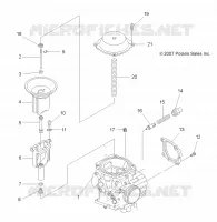 ENGINE, CARBURETOR UPPER
