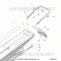 BUMPER, REAR