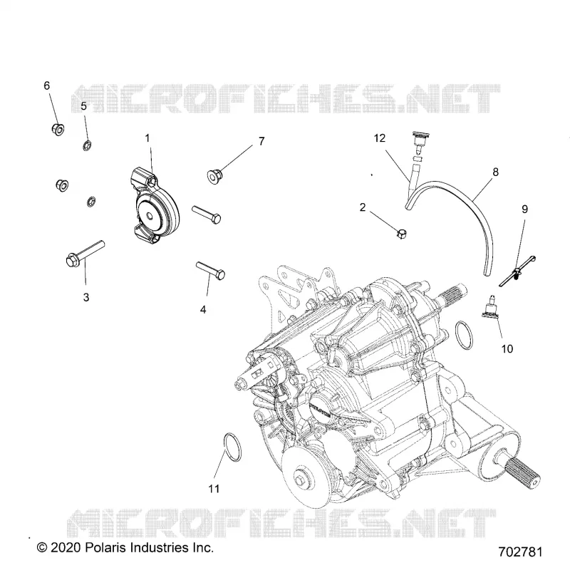 DRIVE TRAIN, MAIN GEARCASE MOUNTING