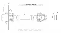 DRIVE TRAIN, REAR PROP SHAFT