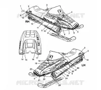DECALS XCF 0981643 (4942774277A011)