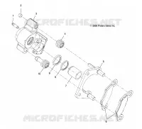 BARKE CALIPER, REAR
