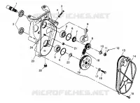 CHAINCASE XLT 0970756, XLT SKS 0970556, AND XLT RMK 0970956 (4937693769B009)
