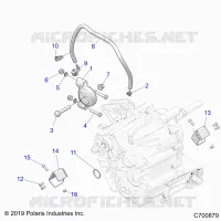 DRIVE TRAIN, MAIN GEARCASE MOUNTING