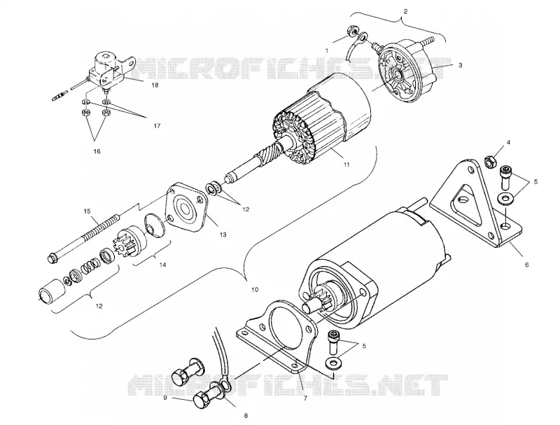 STARTING MOTOR