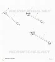 DRIVE TRAIN, FRONT, MID, REAR PROP SHAFT
