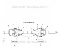 DRIVE SHAFT, FRONT