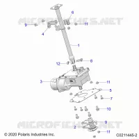 STEERING POST  AND EPS