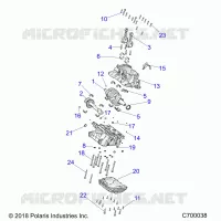 ENGINE, CRANKCASE AND CRANKSHAFT