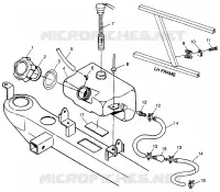 OIL TANK XPLORER 400L W97CC38C (4939753975A014)