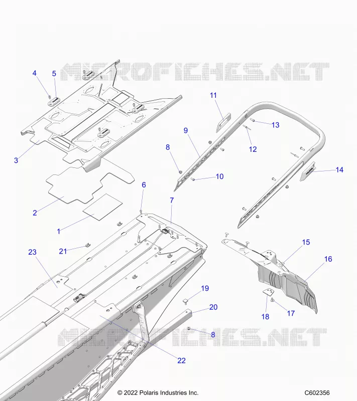 BUMPER, REAR, CLOSEOFF, TUNNEL COVER
