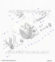 ENGINE, COOLING SYSTEM/WATER PUMP