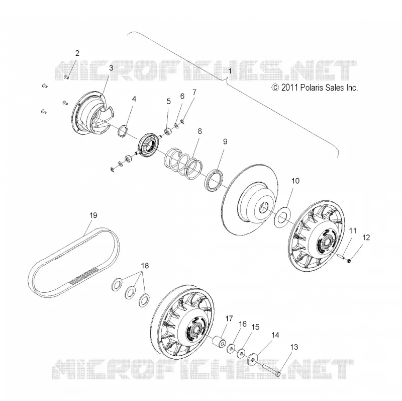 DRIVE TRAIN, CLUTCH, SECONDARY