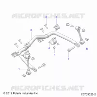SUSPENSION, FRONT STABILIZER BAR