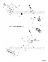 ELECTRICAL COMPONENTS, AND LICENSE PLATE