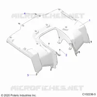 REAR BODYWORK CAB