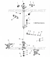 STEERING POST     TIE RODS
