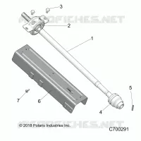 DRIVE TRAIN, FRONT PROP SHAFT