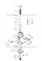 CARBURETOR SCRAMBLER W957840 (4927252725D003)