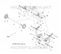 SUSPENSION REAR CRANK