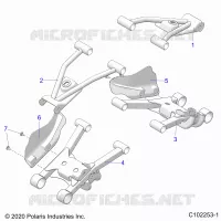 REAR SUSPENSION CONTROL ARMS