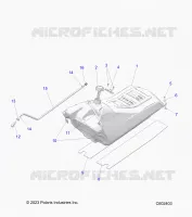 FUEL SYSTEM, FUEL TANK ASM.