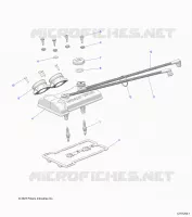 ENGINE, THROTTLE BODY AND VALVE COVER