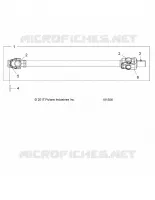 DRIVE TRAIN, PROP SHAFT, FRONT