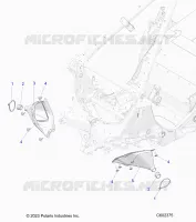 CHASSIS, TIE ROD BOOT ASM.