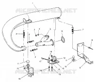 EXHAUST SYSTEM  440 XCR SP X951660 (4932833283C004)