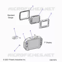 ELECTRICAL, MULTI FUNCTION GAUGE