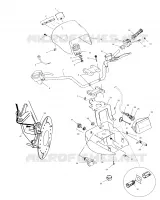 HANDLEBAR   HEADLIGHT POD