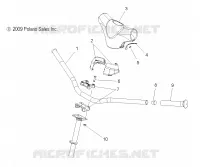 STEERING, HANDLEBAR MOUNTING