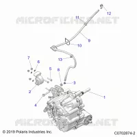 DRIVE TRAIN, MAIN GEARCASE MOUNTING