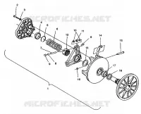 DRIVE CLUTCH ASSEMBLY STORM E940782 AND STORM SKS E940582 (49274427440025)