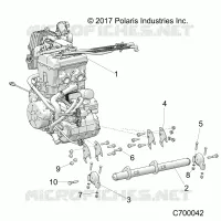 ENGINE, MOUNTING