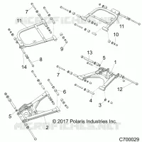 REAR SUSPENSION CONTROL ARMS