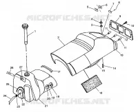 SEAT   GAS TANK 600 XC 0971776 AND EUROPEAN 600 XC E971776 (4937933793A006)