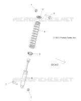 REAR SUSPENSION SHOCK MOUNTING