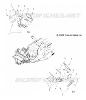CHASSIS, FOOTRESTS