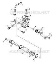 OIL PUMP XPLORER 300 W98CC28C (4945264526D005)
