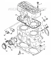 CYLINDER WIDETRAK LX 0982065 AND EUROPEAN WIDETRAK LX E982065 (4943884388C009)