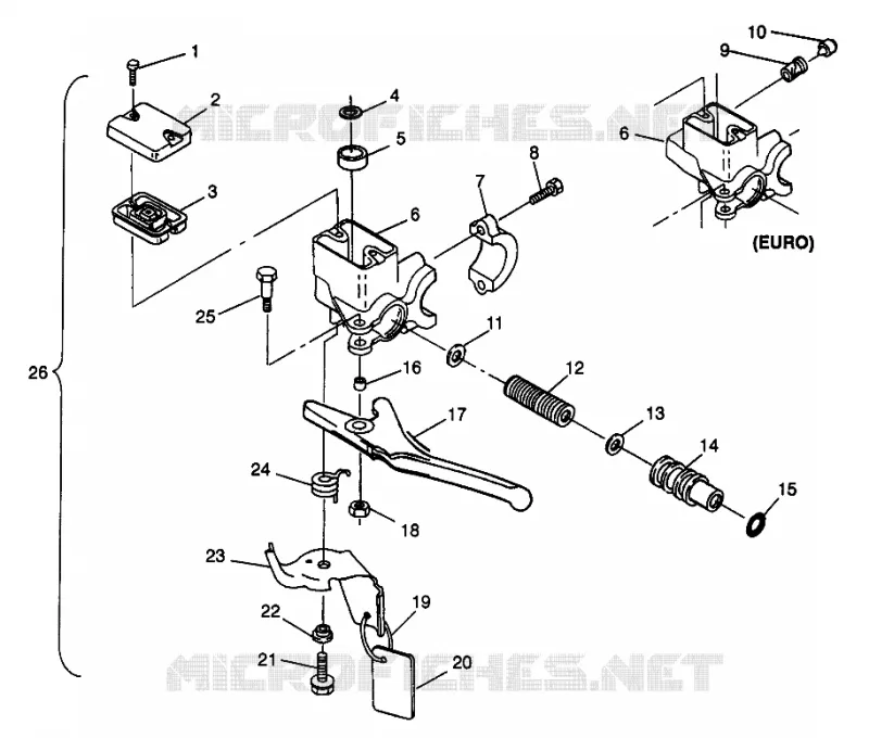 MASTER CYLINDER ULTRA 0976778 AND EUROPEAN ULTRA E976778 (4938053805B003)
