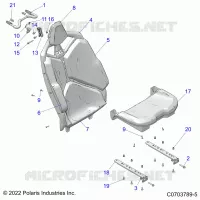 SEAT ASM.,REAR