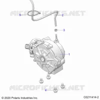 DRIVE TRAIN, FRONT GEARCASE MOUNTING