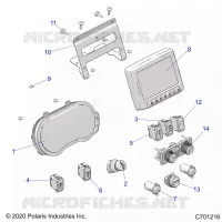 ELECTRICAL, DASH INSTRUMENTS