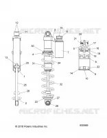 SUSPENSION, SHOCK, IFS W/RESERVOIR (INTL ONLY)