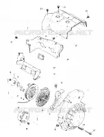 RECOIL STARTER AND BLOWER HOUSING (4910961096019A)