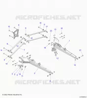 REAR SUSPENSION CONTROL ARMS